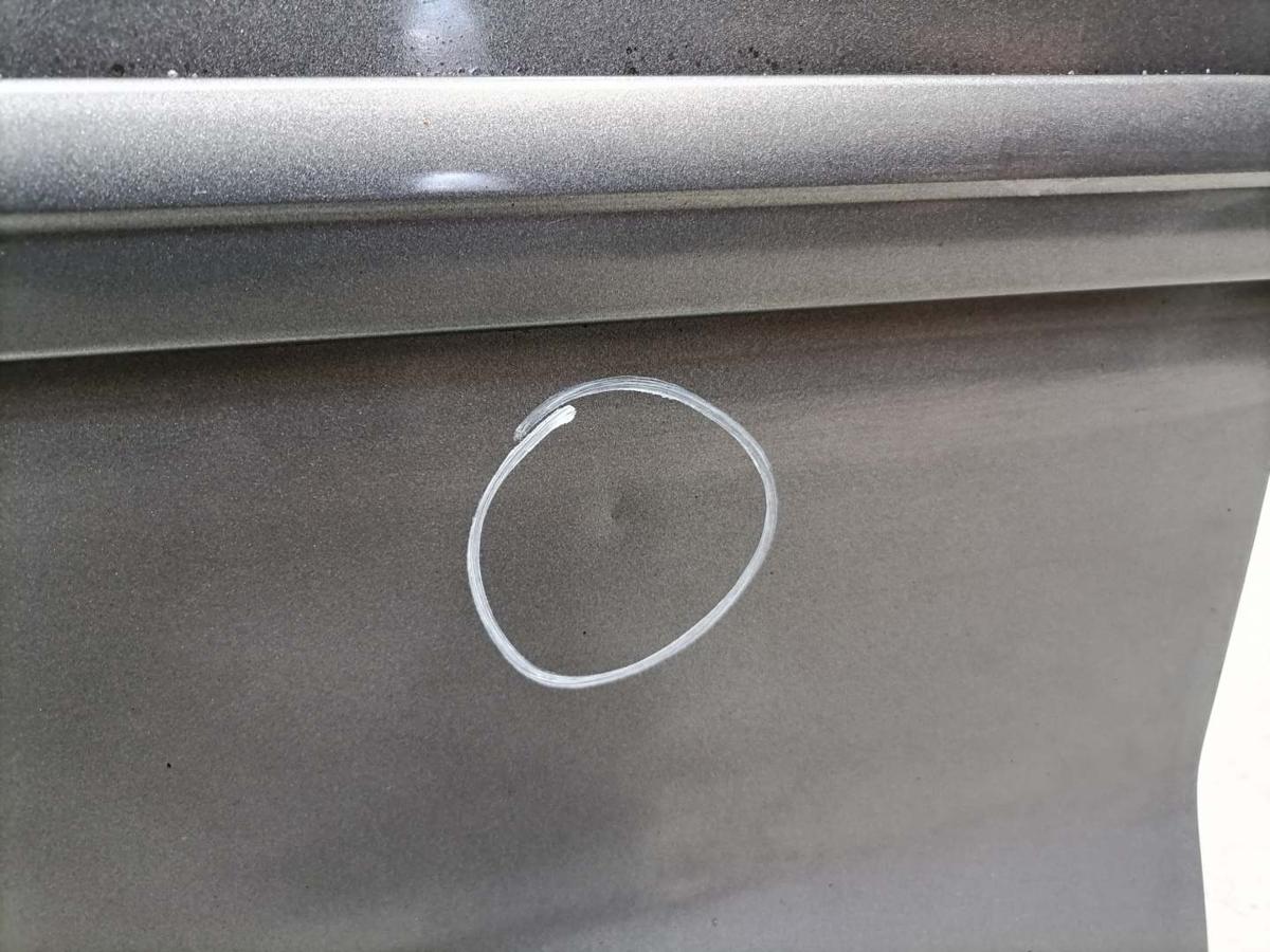 VW Golf Plus 2 original T&uuml;r vorn links LA7T United Grey Rohbau Bj.2009